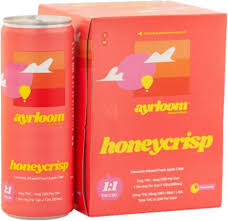 Ayrloom Honeycrisp 5/5 MG 4 Pack 12 OZ Cans