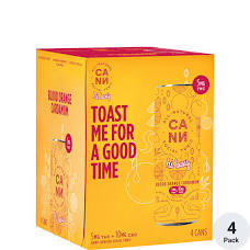 Cann Blood Orange 5 MG 4 PK 12 OZ Cans
