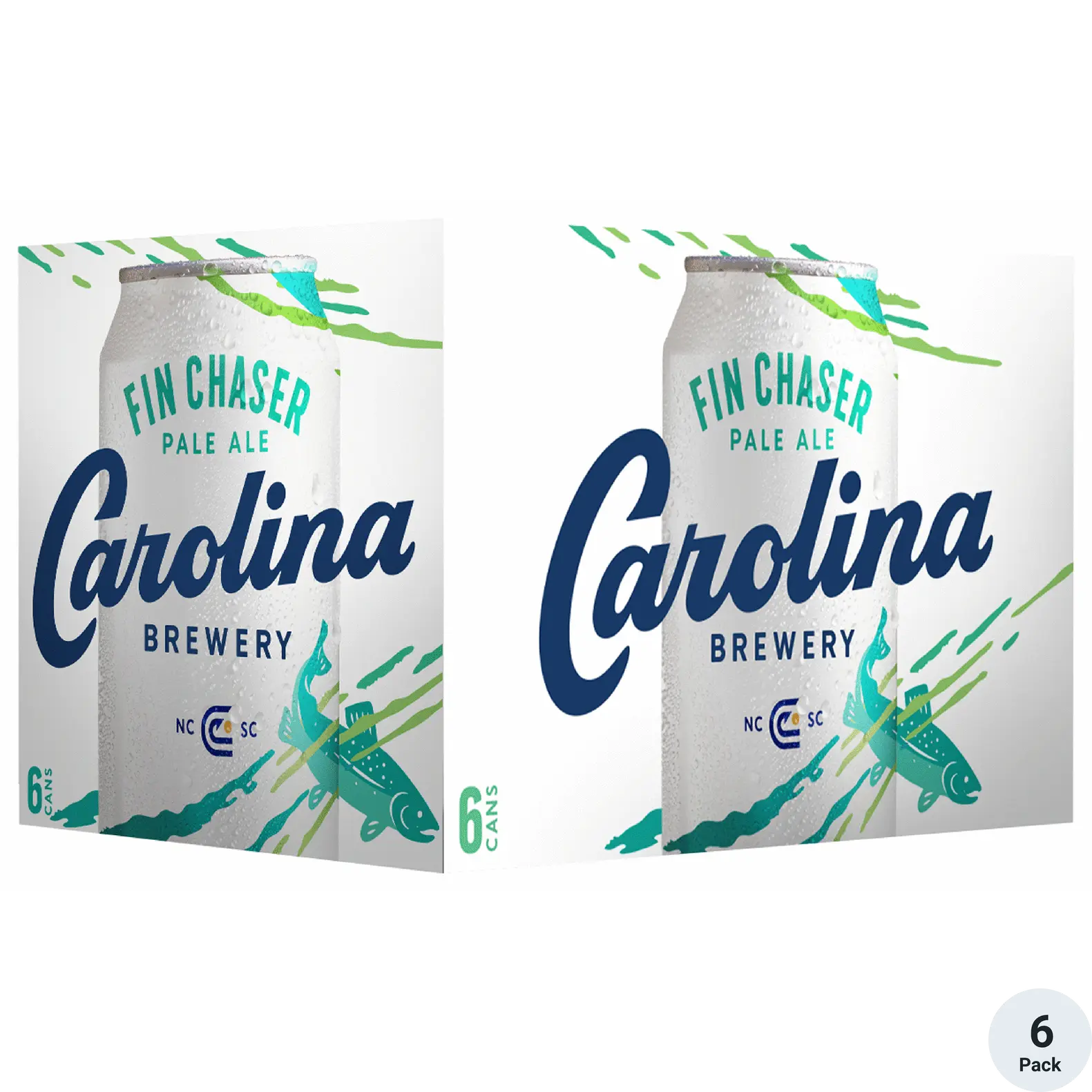 Carolina Brewery Fin Chaser IPA - 6 Pack 12 Oz Cans