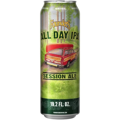 Founders All Day IPA 19.2 Oz Can - Refreshing Session Beer