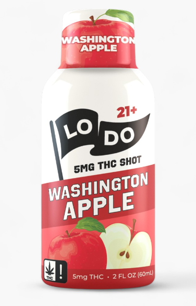 Lodo Washington Apple 5 MG 2 OZ Shot