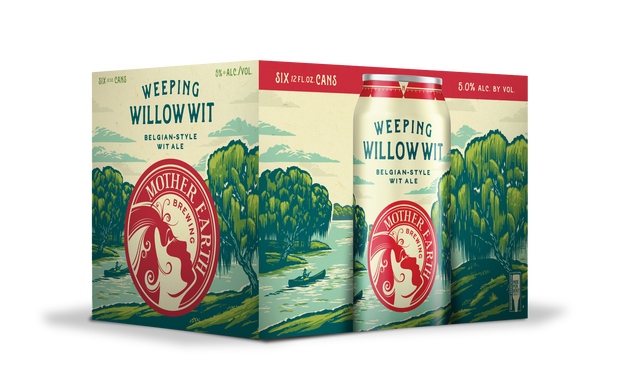 Mother Earth Weeping Willow Wit 6 Pack | Refreshing Belgian-Style White Ale