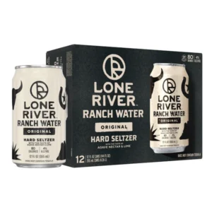 Ranch Water Hard Seltzer with Agave & Lime 12 Pack 12 Oz Cans