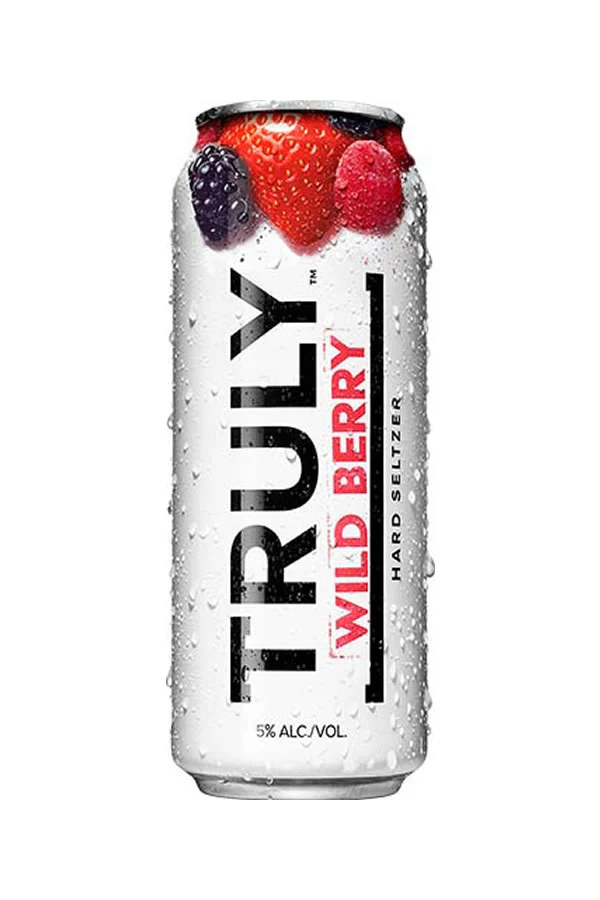 Truly Wild Berry Hard Seltzer | 24 oz Single Can