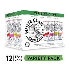 White Claw Variety Pack No. 1: 12-Pack Hard Seltzer -12 Oz Cans