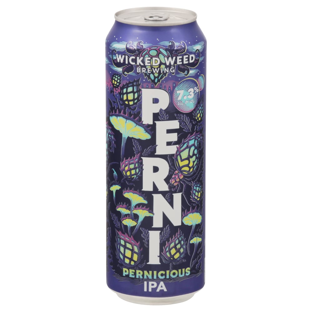Wicked Weed Perni IPA 19.2 Oz Can - Hazy & Juicy